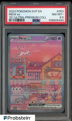 2023 Pokemon SVP EN 151 Ultra Premium Coll #053 Mew Ex PSA 8.5 NM-MT+ - Image 1
