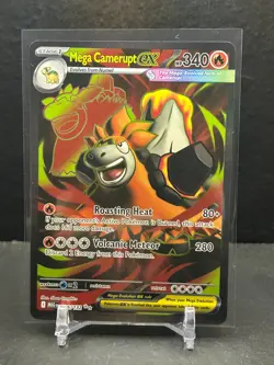 Pokemon TCG Mega Evolution Mega Camerupt EX 156/132 Ultra Rare - Image 1