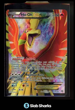 2012 POKEMON BLACK & WHITE DRAGONS EXALTED #119 HO-OH - Image 1