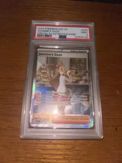 Pokemon Jasmine's Gaze Special Illustration 245/191 Surging Sparks Rare PSA 9 - Image 1