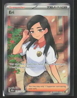 Eri 136/131 Prismatic Evolutions Holo Ultra Rare Pokemon TCG NM/M - Image 1