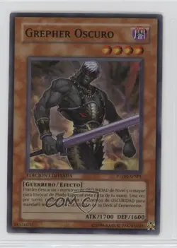 Dark Grepher Spanish YuGiOh Phantom ness Limited Edition Promo #PTDN-SPSP1 2008 - Image 1
