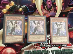 Yu-Gi-Oh! TCG Ghost Fairy Elfobia 1st Edition Super Rare LTGY-EN085 x3 - Image 1