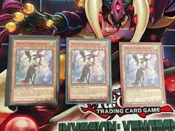 Yu-Gi-Oh! TCG Ghost Fairy Elfobia 1st Edition Super Rare LTGY-EN085 x3 - Image 2