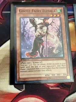 Yu-Gi-Oh! TCG Ghost Fairy Elfobia 1st Edition Super Rare LTGY-EN085 x3 - Image 3
