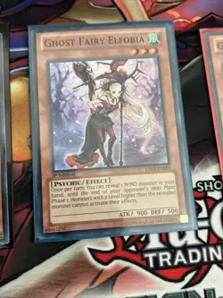 Yu-Gi-Oh! TCG Ghost Fairy Elfobia 1st Edition Super Rare LTGY-EN085 x3 - Image 4