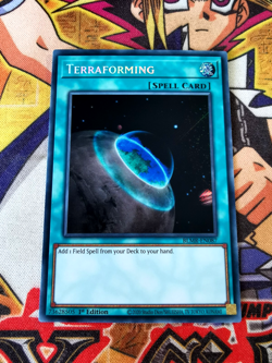 Terraforming blmr-en087 1st Edition (NM+) Secret Rare Yu-Gi-Oh! - Image 1