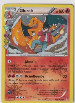 Pokemon Card TCG Trading Card Generations No. RC5/RC32 Charizard Holo German - Image 1