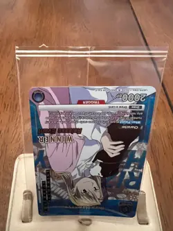 Union Arena TCG Foil Winner Card Riza Hawkeye UEPR/FMA-1-050 English Set of 2 - Image 5