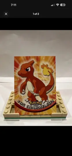 Topps Series 1 Charmeleon 05 MINT -Pokemon Card- Black Logo (6s1) - Image 1