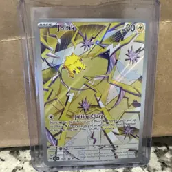 Pokemon TCG Joltik Card 150/142 Stellar Crown Illustration Rare NM Condition - Image 1