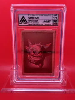 Pokemon Gengar GENG’ART ONEMIZER ARTMX 1/1 Custom Art Very Rare Collectable Card - Image 5