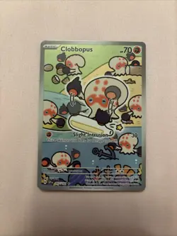 Pokemon TCG Clobbopus 207/191 Surging Sparks Illustration Rare Holo Card - Image 1