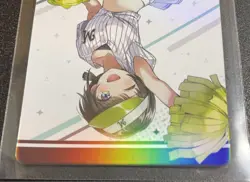 Hololive Trading Card Subaru Ozora Chiba Lotte Marines Holo Rare #486 Condition - Image 3