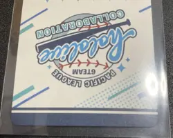 Hololive Trading Card Subaru Ozora Chiba Lotte Marines Holo Rare #486 Condition - Image 5