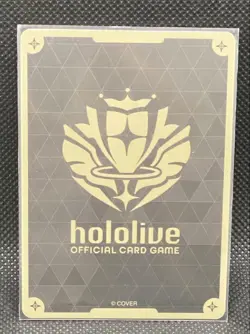 Hololive Trading Card Saka Matsu Kuroe Quintet Spectrum SR Single Card - Image 2