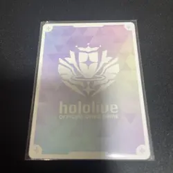 Hololive Trading Card White Eru Holo Rare Character - Image 2