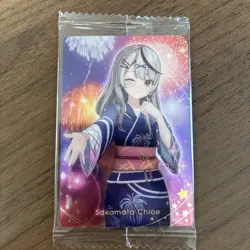 Hololive Wafers 3 Sakamata Chloe Holo Rare Trading Card Select One - Image 1