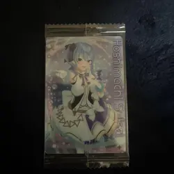 Hololive Wafers Hoshimachi Suisei Holo Rare Trading Card Individual Card - Image 1