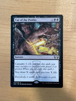 MTG NM Cut of the Profits [Streets of New Capenna] - Image 1