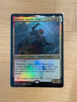 MTG NM Raiyuu, Storm's Edge Promo Foil [Kamigawa Neon Dynasty] - Image 1