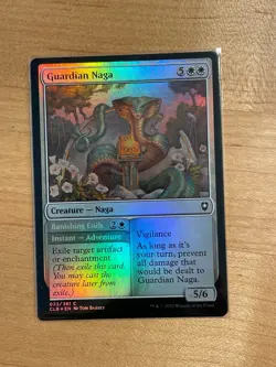 MTG NM Guardian Naga Foil [Commander Legends: Battle for Baldur's Gate] - Image 1