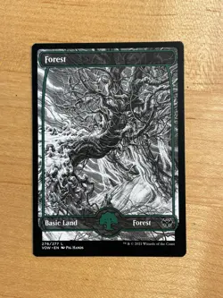 MTG NM Forest 276 [Innistrad Crimson Vow] - Image 1