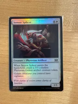 MTG NM Sensor Splicer Foil [Double Masters] - Image 1