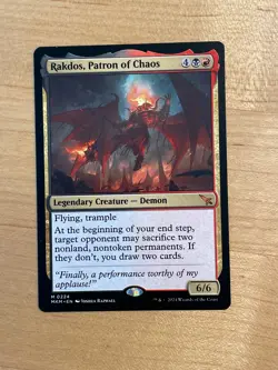MTG NM Rakdos, Patron of Chaos - Image 1