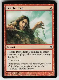 MTG Lorwyn #186 Needle Drop Lightly played tcg - Image 1