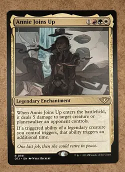 Annie Joins Up - Outlaws of Thunder Junction - NM MTG - Image 1