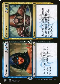 MTG Guilds of Ravnica GRN Connive/Concoct MINT - Image 1