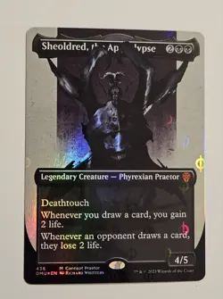 MTG - Sheoldred, The Apocalypse, Step & Compleat foil 436 - Dominaria United NM - Image 1