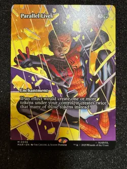 MTG Spider-Man Marvel Universe Parallel Lives M 0036 (Borderless) - Image 1