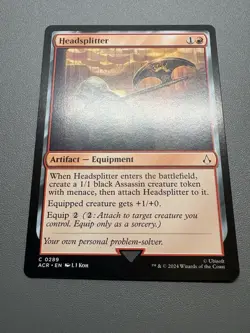 Headsplitter 0289 MTG ACR Common NM - Image 1