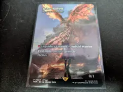 MTG Magic the Gathering Rograkh, Son of Rohgahh / Joshua Rosfield Borderless PRM - Image 1