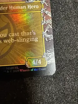 Peter Parker Amazing Spider-Man : MTG *FOIL Borderless* SPM #0208 - Image 4