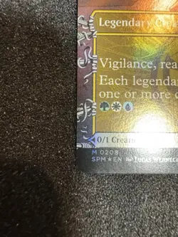 Peter Parker Amazing Spider-Man : MTG *FOIL Borderless* SPM #0208 - Image 5
