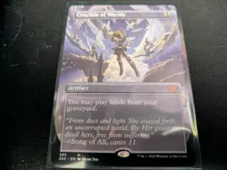 MTG Magic the Gathering Crucible of Worlds Borderless 2X2! - Image 1