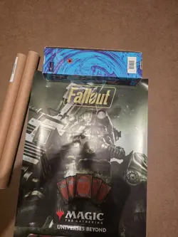 MtG FALLOUT Set Promotional Poster Magic The Gathering - Image 1