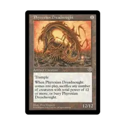 Phyrexian Dreadnought Mirage NM/EX MTG Magic The Gathering Reserved List!! - Image 1