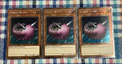 Yugioh - Needle Worm (Platinum) RA04-EN112 Quarter Century Stampede 1st Ed NM X3 - Image 1