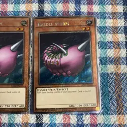 Yugioh - Needle Worm (Platinum) RA04-EN112 Quarter Century Stampede 1st Ed NM X3 - Image 4