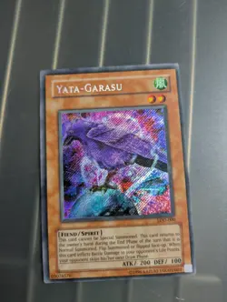 Yugioh Yata-Garasu LOD-000 Secret Rare Unlimited Legacy of Darkness NM - Image 2