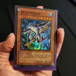Abyss Soldier - CMC-EN001 - Super Rare -HALO- Limited Edition YuGiOh - Image 1