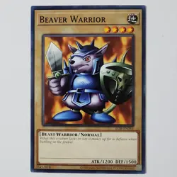Beaver Warrior - LOB-EN064 - NM - Common - Unlimited - Yugioh - 25th - Image 1