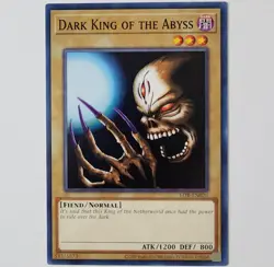 Dark King of the Abyss - LOB-EN020 - NM - Common - Unlimited - Yugioh - 25th - Image 1