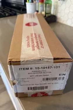 6x SV Destined Rivals SEALED Booster Boxes (CASE of AUTHENTIC Pokemon Cards) - Image 1