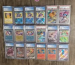 Pokemon Psa Cgc Graded Lot W/rare Cards Kanazawa Pikachu, Charizards, Gengar - Image 1