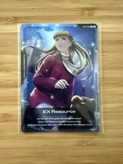 Gundam Card Game Relena EX Resource EXRP-001 FOIL Promotional Card Sealed - Image 1
